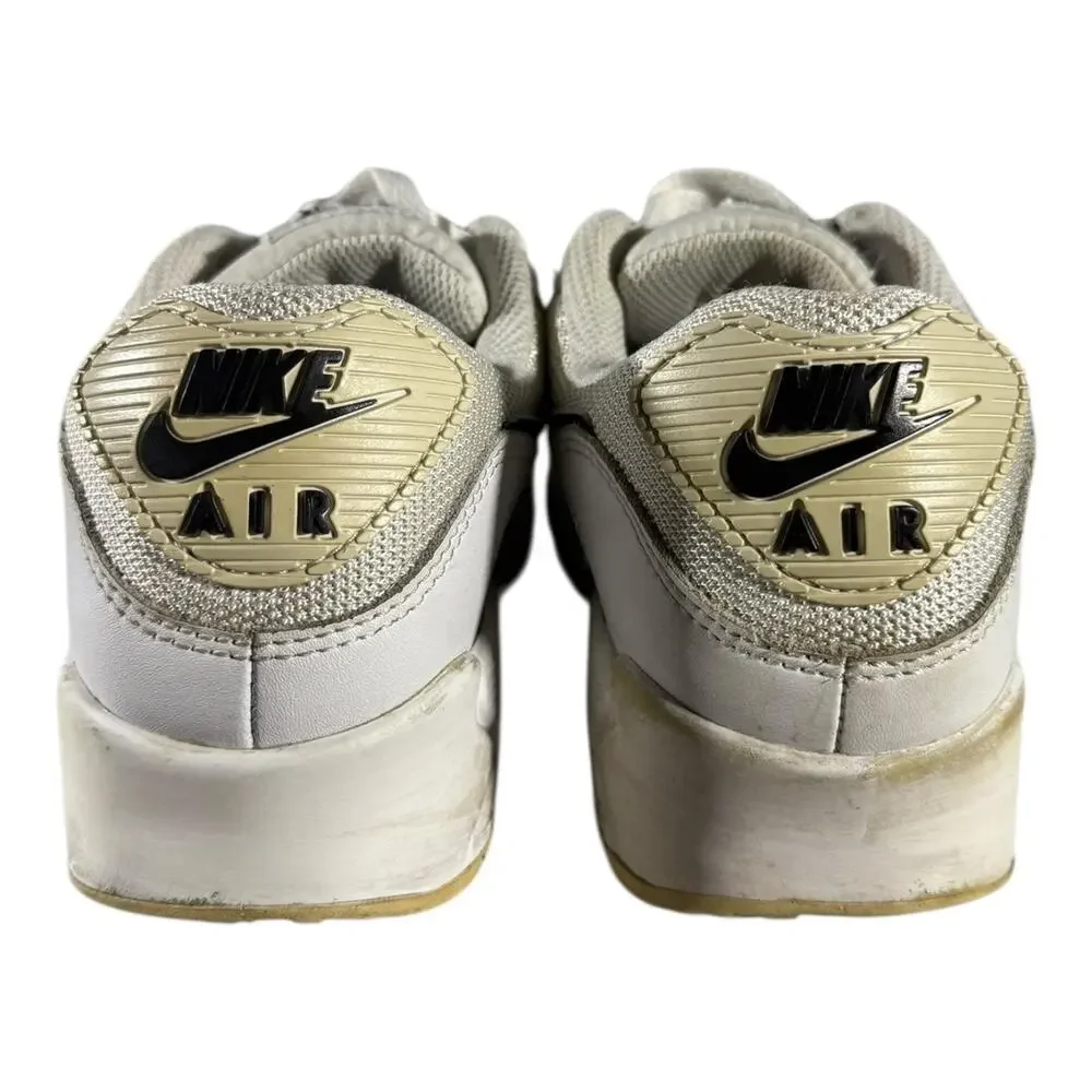 Nike Air Max 90 White Black Women’s 8.5 Classic Low Top Running Shoes